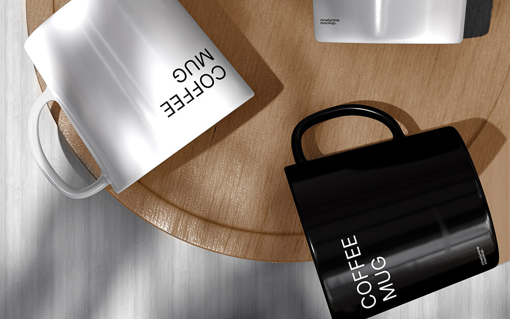 Clean and simple Modern cofee mug (Demo)